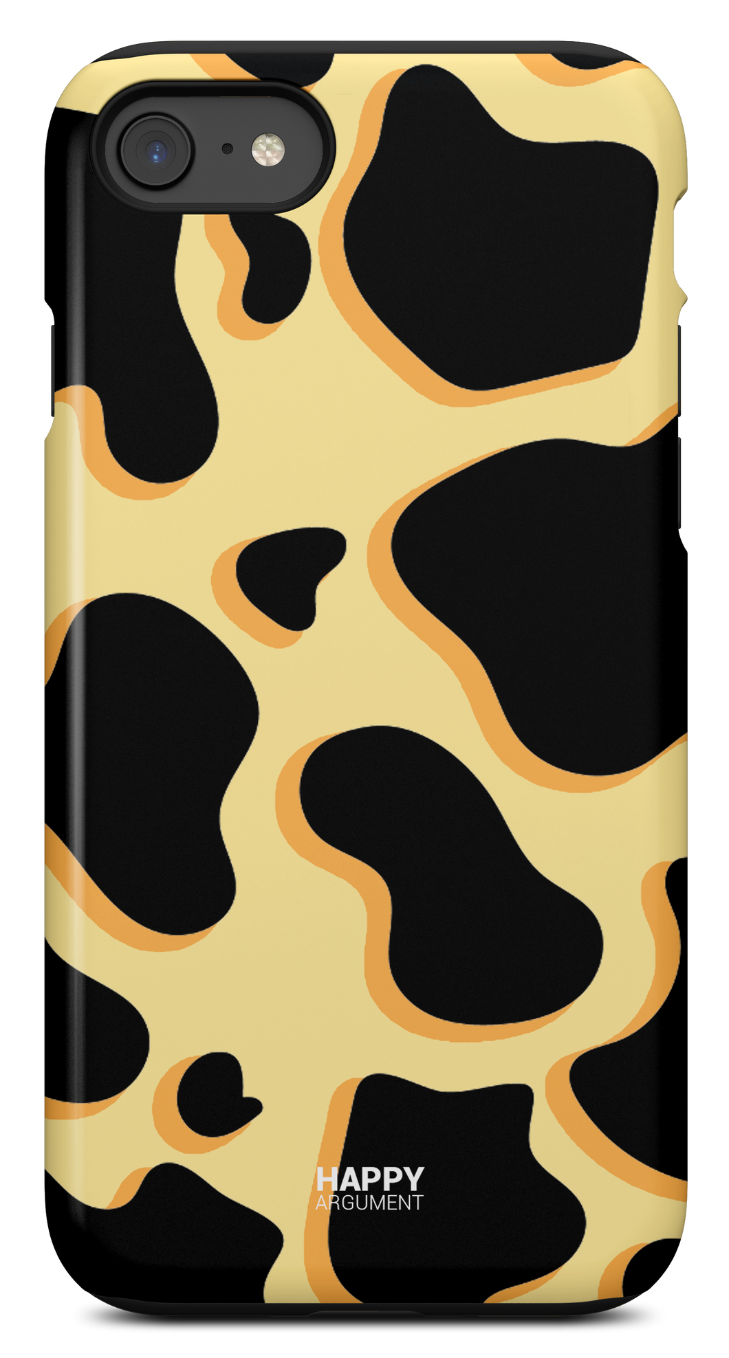 Cow Print Case - Yellow