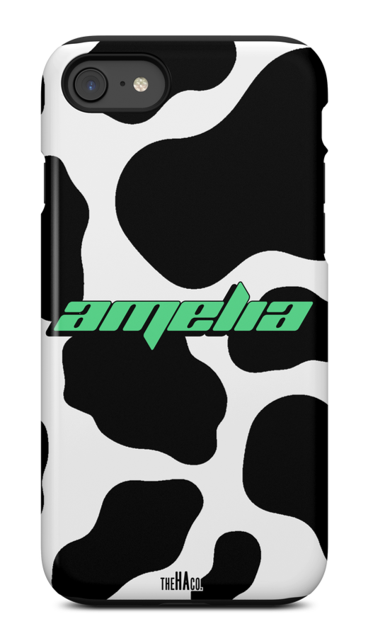 Personalised Case - Cow Print